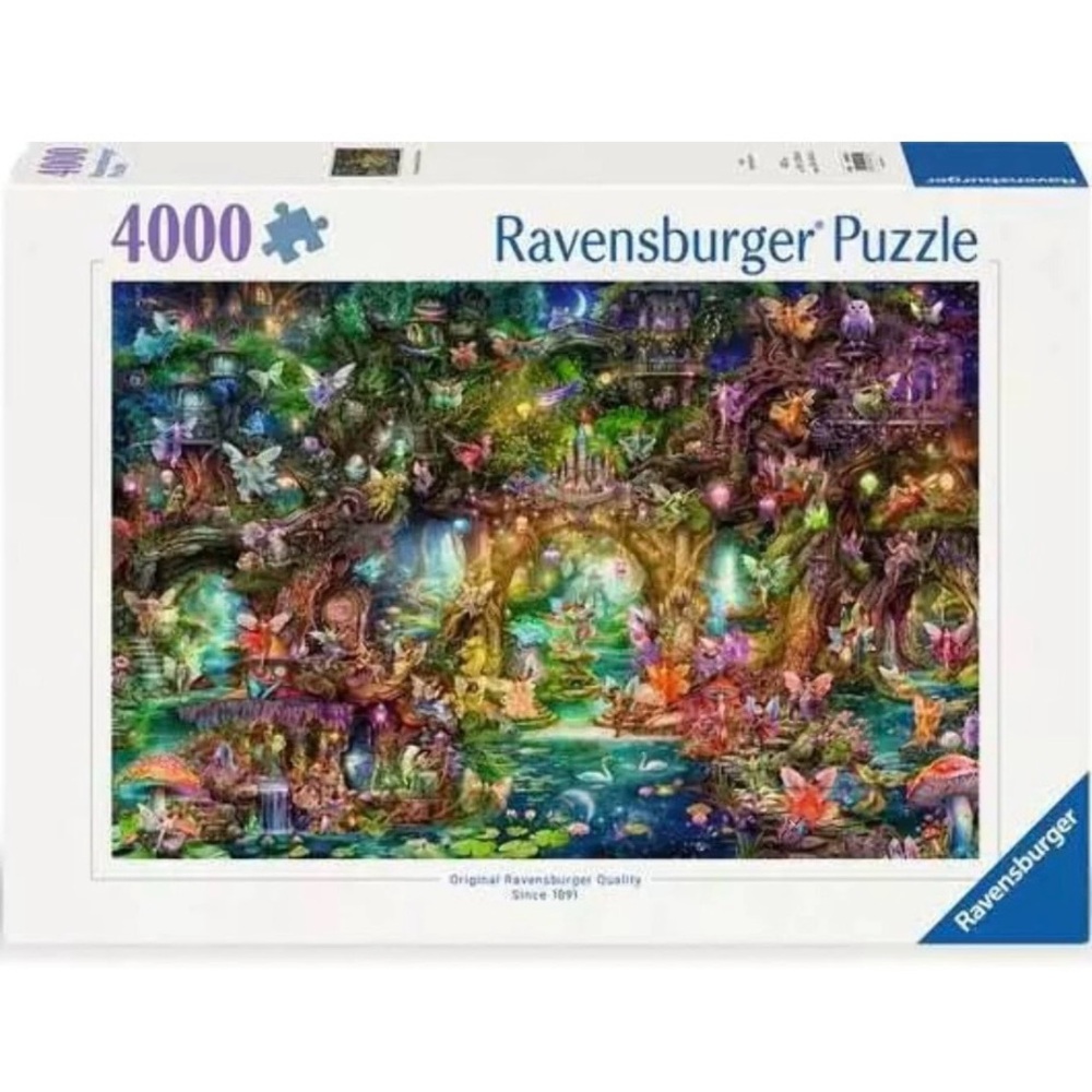 Ravensburger 4000 Piece Puzzle The Hidden World Of Fairies
